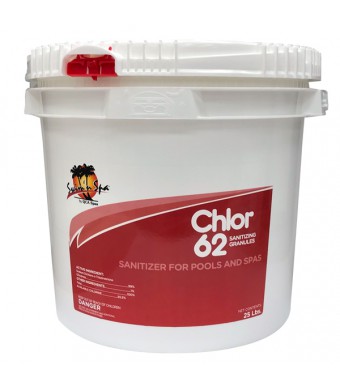 Swim N Spa Sanitizer & Shock: Chlor 62 (25 LB)