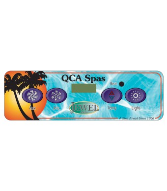 Panel: Jewel 4 Button QCA Factory Topside Control WIth Overlay