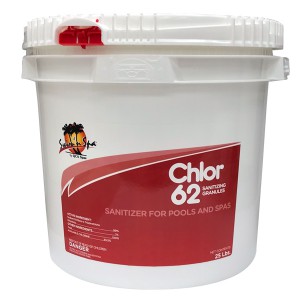 Swim N Spa Sanitizer & Shock: Chlor 62 (25 LB)