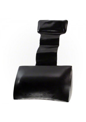 Pillows: Black Weighted Spa Pillow